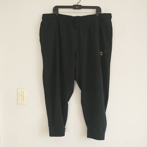 Nike Joggers Pants Womens 2X Black Sweatpants Sportswear Club Fleece Swoosh Logo